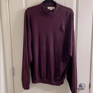 Oversized Plum Sweater (Silk)